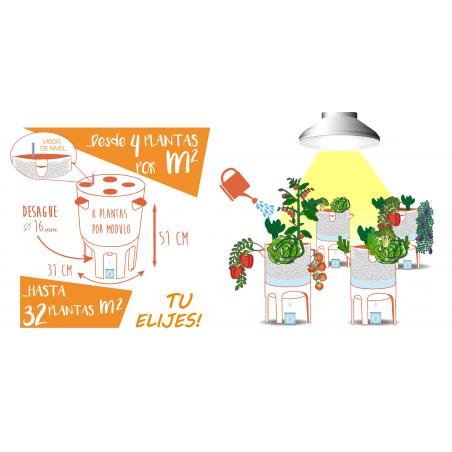 MyPot Kit Manual Para Pequeños Armarios – 8 Plantas - Imagen 3