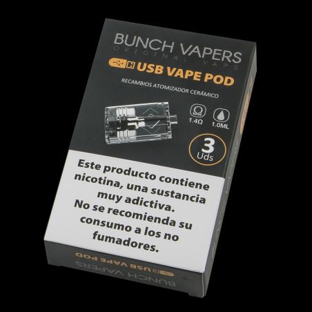 Bunch Vapers recambio POD (3Und) - Imagen 2