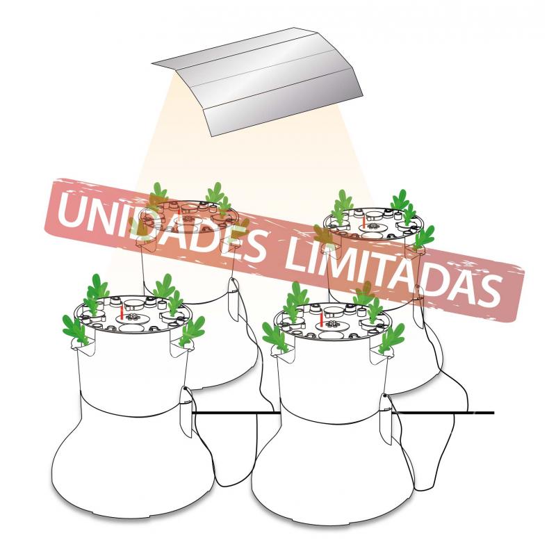 MyPot Madres Kit Automático 4 m2 - CON luminaria - Imagen 1