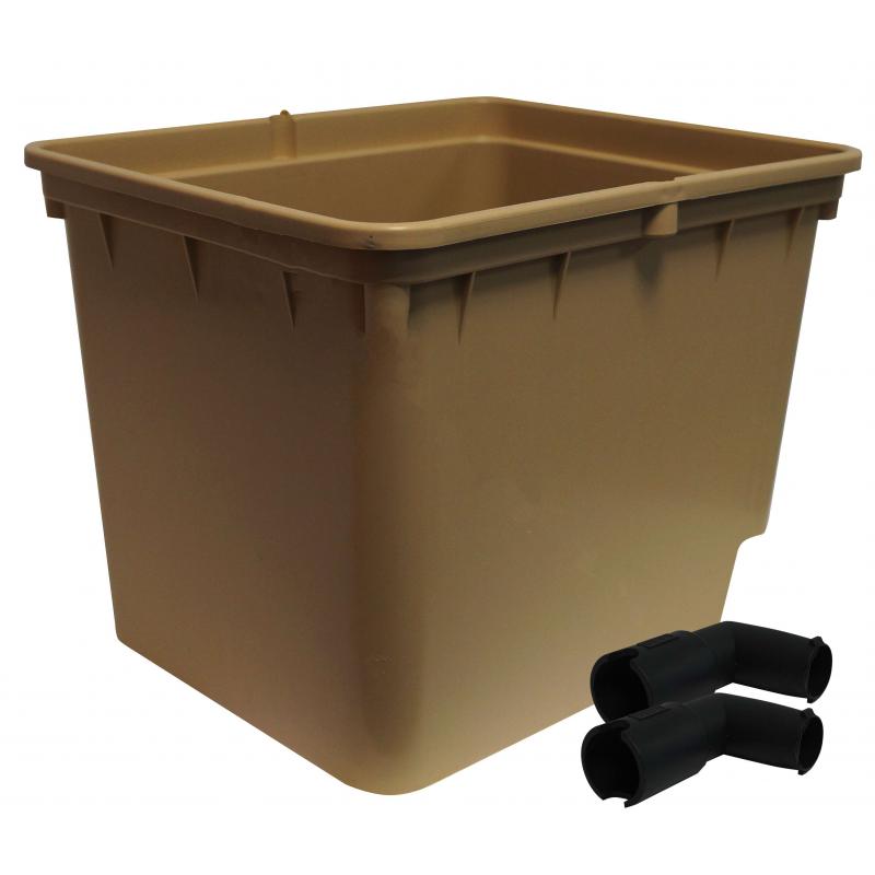 Tiesto Beige para Dutch Pots + 2 Codos Desagüe - Imagen 1