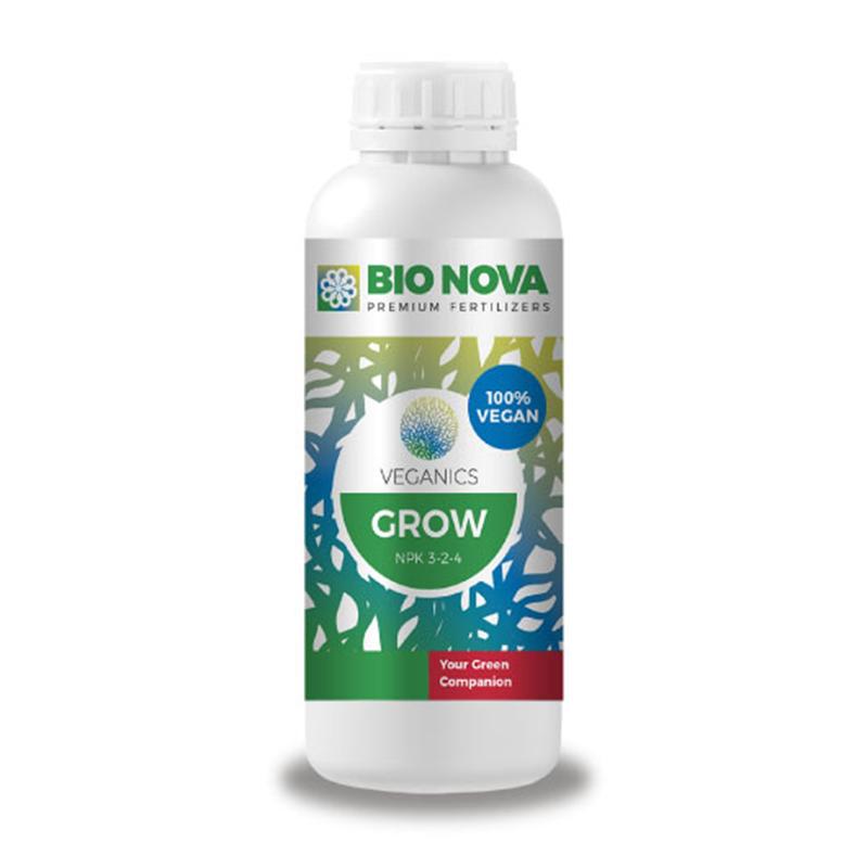 Bio Nova Veganics Grow (NPK 3-2-4) (1L a 20L) - Imagen 1