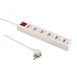 Regleta C/Interruptor 6 Tomas - Imagen 1