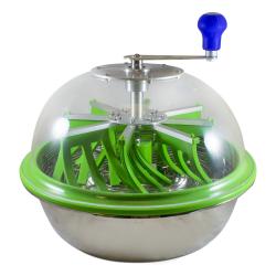 Peladora Leaf Cutter Pro 40cm Manual Transparente Verde - Imagen 1