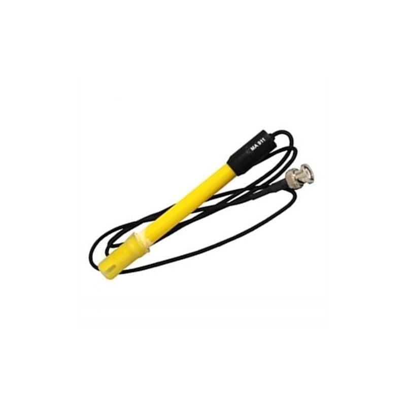 Milwaukee Sonda PH MA991B1 para Kit PH Tierra (Cable 1m - Conector Bnc - NO rellenable KCL) - Imagen 1