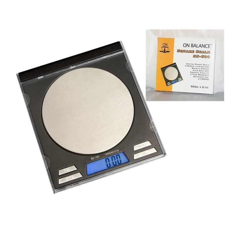 On Balance Square Scale (CD 500gr x 0.1) - Imagen 1