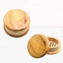 Grinder de Madera 50mm 2 Partes Plano - Imagen 1