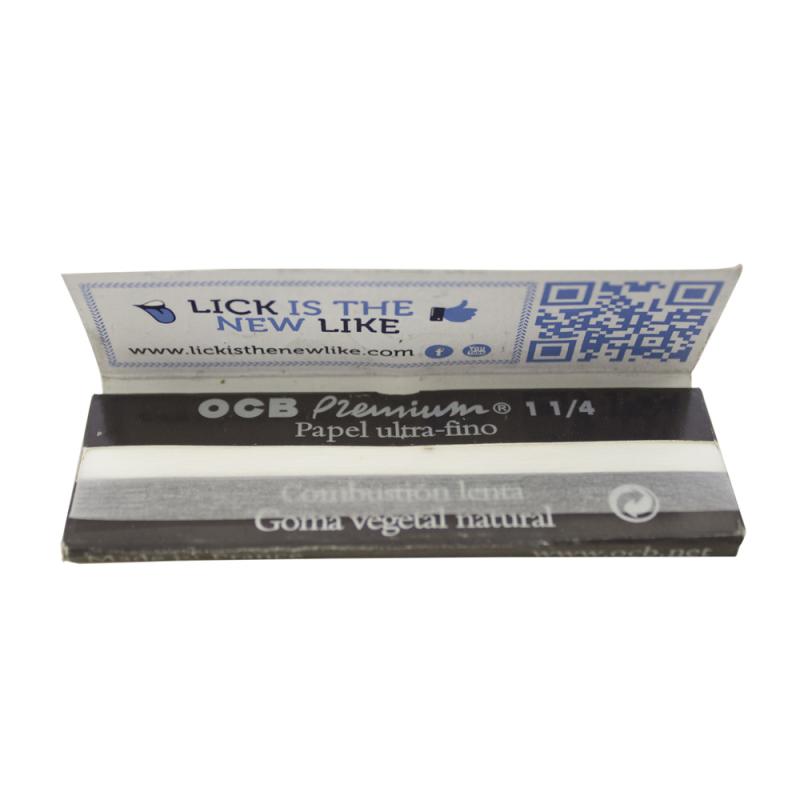 Papel de Fumar Ocb Premium 1 1/4  100Und - Imagen 1