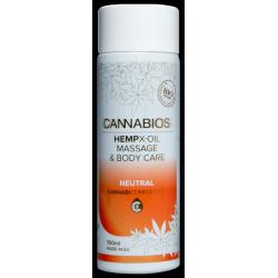 Cannabios Aceite De Masaje X-Oil  Neutral 100ml - Imagen 1