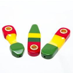 Pipa de Madera Rasta (Bolsa 3 Unidades) - Imagen 1