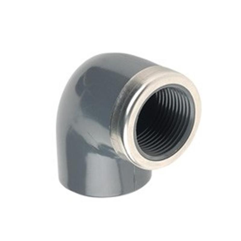 Codo 90º PVC Mixto Rosca Hembra-Encolar - Imagen 1