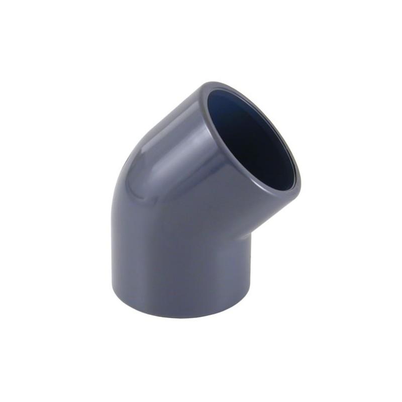 Codo 45º PVC - Imagen 1