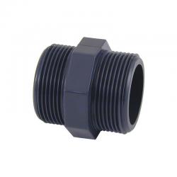 Reducción Roscada Larga M-H Pvc 1 - Imagen 1
